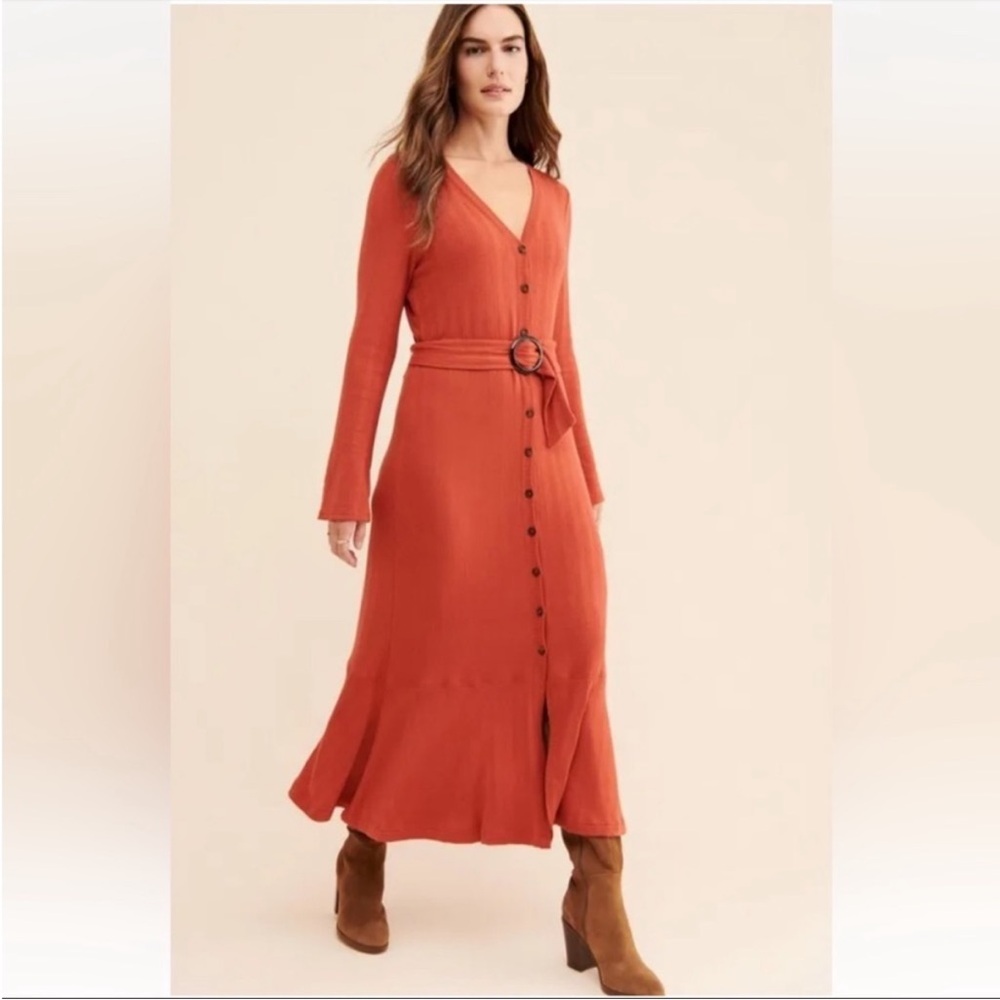 Anthropologie Sweater Dress (missing belt)